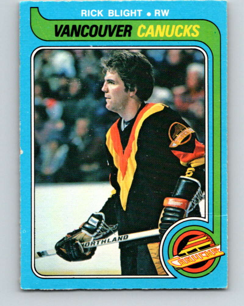 1979-80 O-Pee-Chee #395 Rick Blight Vancouver Canucks V20759