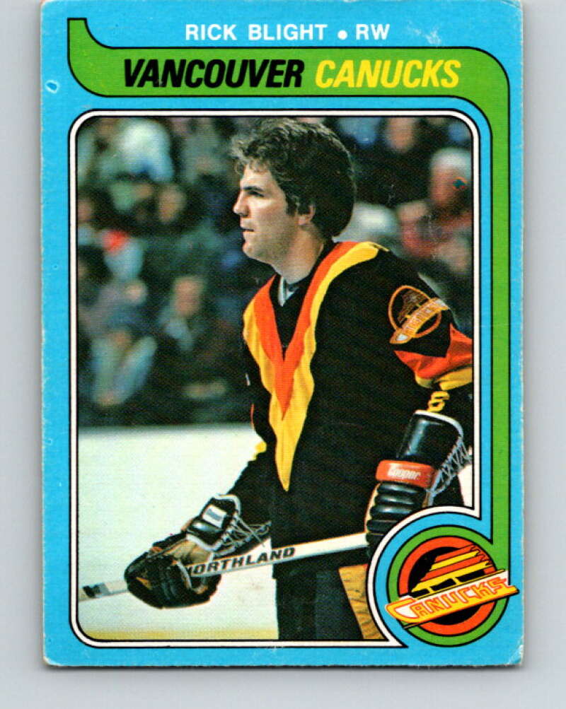 1979-80 O-Pee-Chee #395 Rick Blight Vancouver Canucks V20760