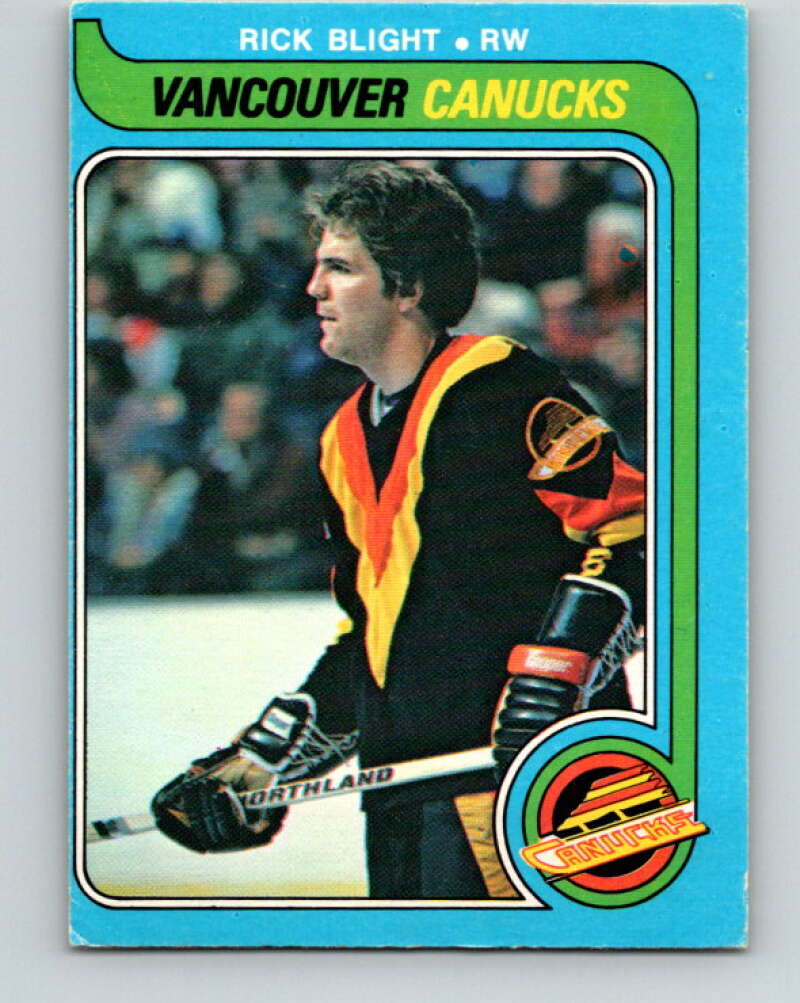 1979-80 O-Pee-Chee #395 Rick Blight Vancouver Canucks V20761