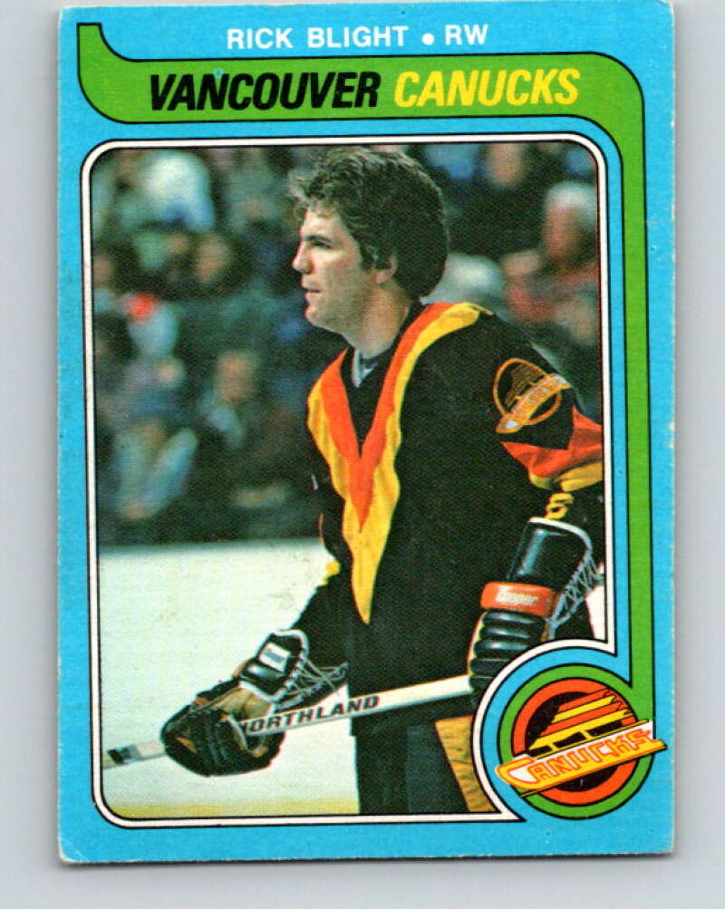 1979-80 O-Pee-Chee #395 Rick Blight Vancouver Canucks V20766