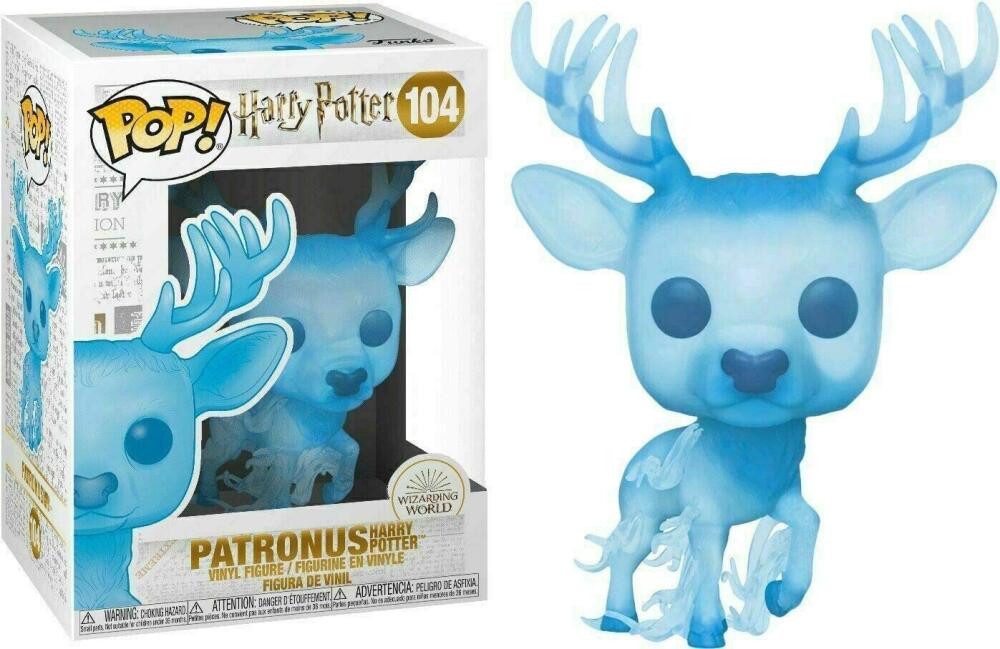 Funko Pop - 104 Harry Potter - Patronus Blue Vinyl Figure Image 1