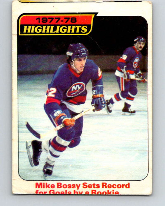 1978-79 O-Pee-Chee #1 Mike Bossy  New York Islanders  V20776