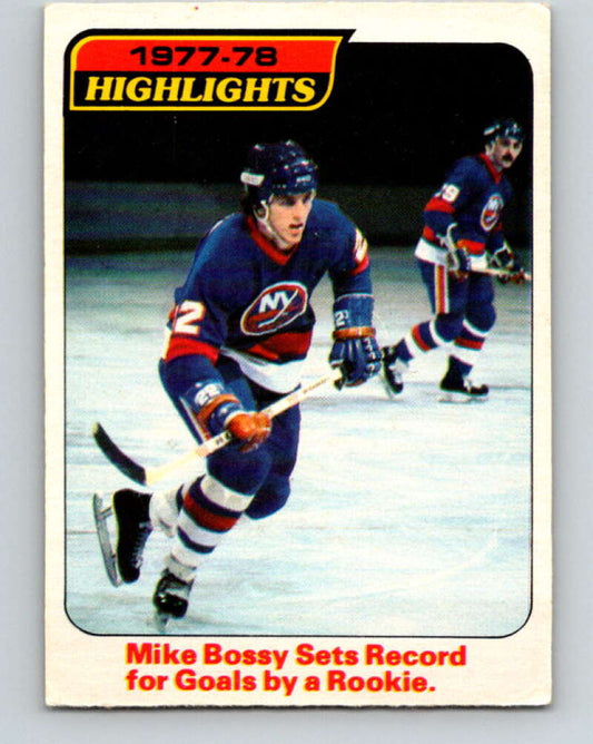 1978-79 O-Pee-Chee #1 Mike Bossy  New York Islanders  V20777