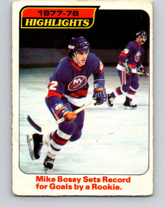 1978-79 O-Pee-Chee #1 Mike Bossy  New York Islanders  V20778