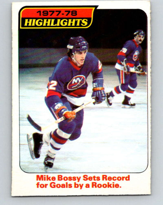 1978-79 O-Pee-Chee #1 Mike Bossy  New York Islanders  V20784