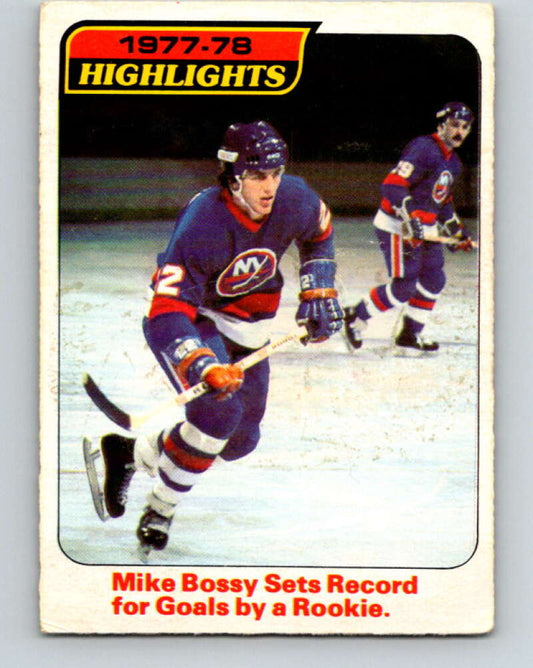 1978-79 O-Pee-Chee #1 Mike Bossy  New York Islanders  V20786