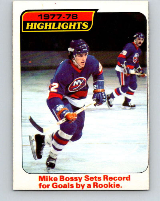 1978-79 O-Pee-Chee #1 Mike Bossy  New York Islanders  V20788