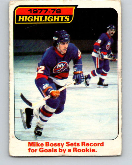 1978-79 O-Pee-Chee #1 Mike Bossy  New York Islanders  V20789