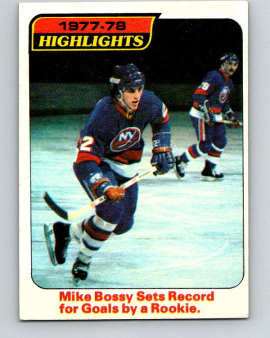 1978-79 O-Pee-Chee #1 Mike Bossy  New York Islanders  V20790