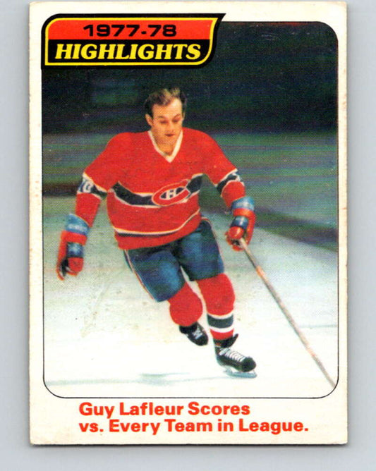 1978-79 O-Pee-Chee #3 Guy Lafleur  Montreal Canadiens  V20805