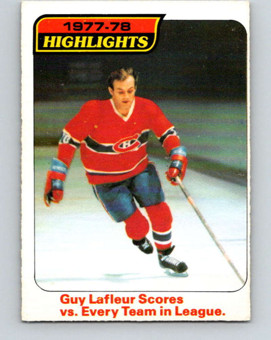 1978-79 O-Pee-Chee #3 Guy Lafleur  Montreal Canadiens  V20808