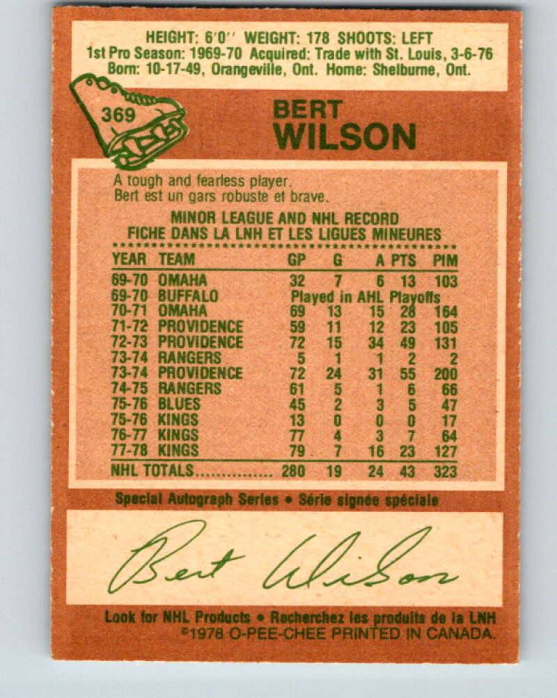 1978-79 O-Pee-Chee #370 Bryan Lefley Colorado Rockies V26145