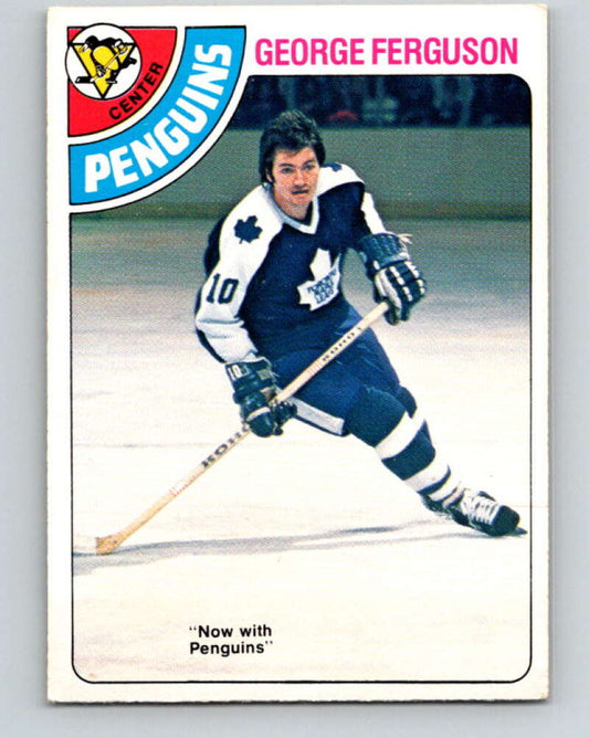 1978-79 O-Pee-Chee #395 George Ferguson Penguins  V26525