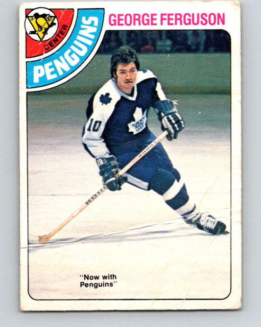 1978-79 O-Pee-Chee #395 George Ferguson Penguins  V26529