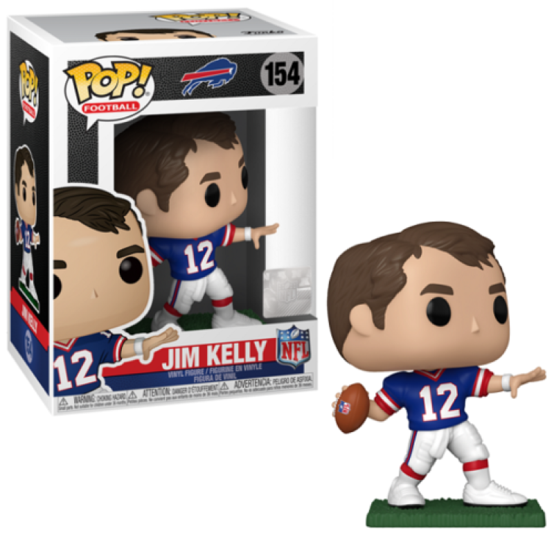 Funko Pop - 154 Football NFL - Jim Kelly Buffalo Bills Vinyl Figure