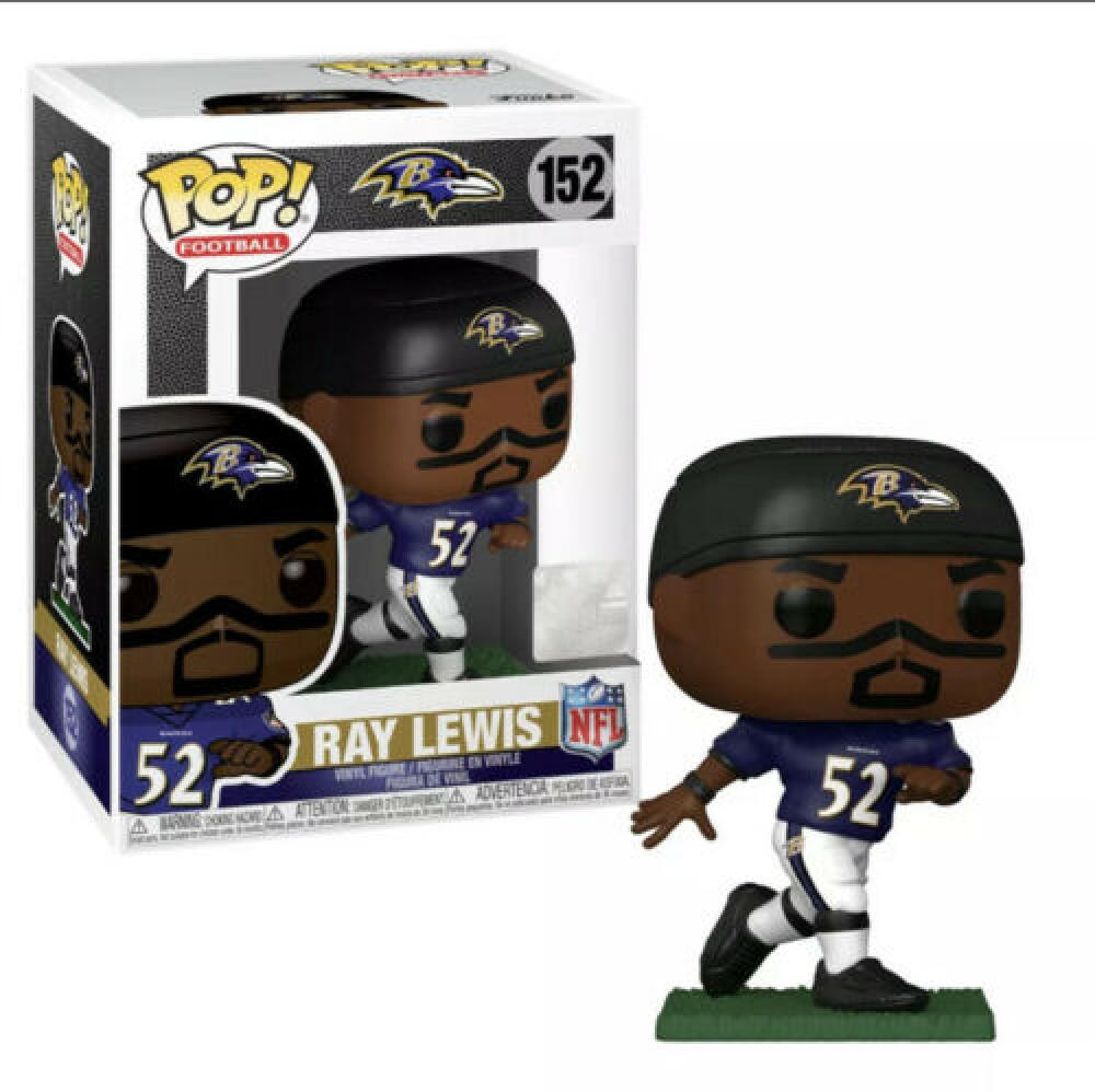 Funko Pop - 152 Football NFL - Ray Lewis Baltimore Ravens Vinyl Figure