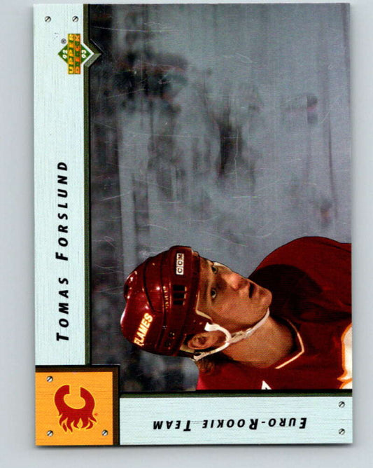 (HCW) 1992-93 #ERT6 Tomas Forslund See Scans Flames