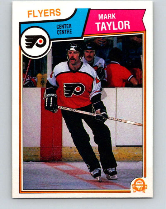 1983-84 O-Pee-Chee #273 Mark Taylor  RC Rookie Philadelphia Flyers  V27628