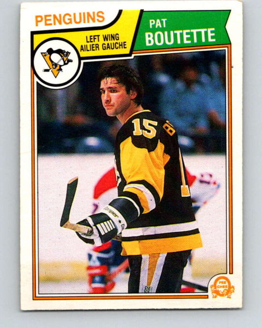 1983-84 O-Pee-Chee #276 Pat Boutette  Pittsburgh Penguins  V27633