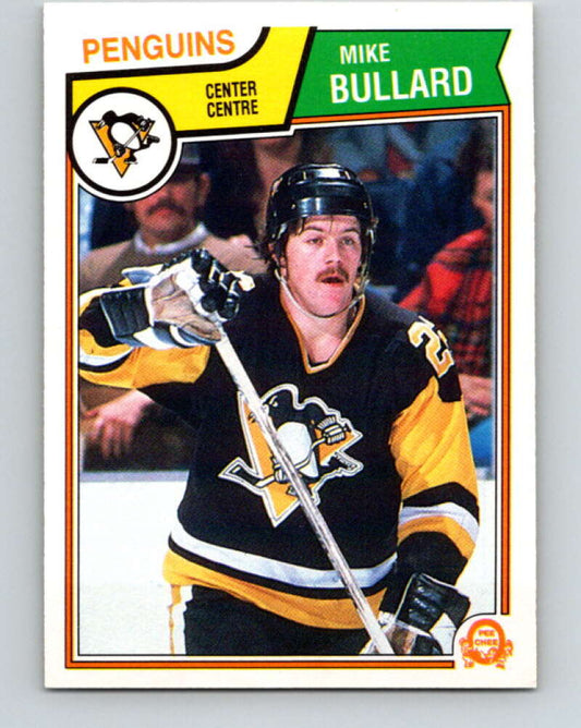 1983-84 O-Pee-Chee #277 Mike Bullard  Pittsburgh Penguins  V27637