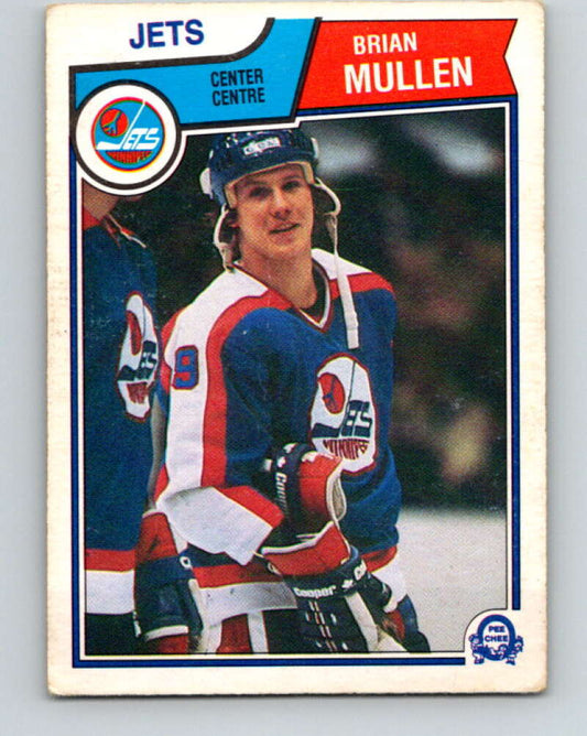 1983-84 O-Pee-Chee #389 Brian Mullen  RC Rookie Winnipeg Jets  V28033