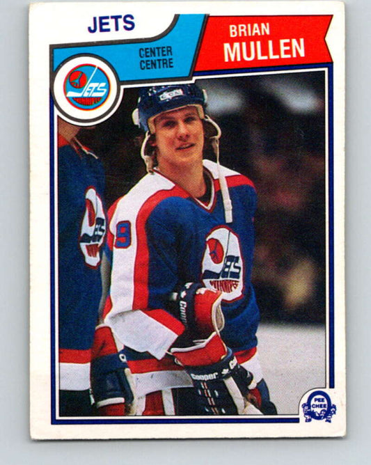1983-84 O-Pee-Chee #389 Brian Mullen  RC Rookie Winnipeg Jets  V28035