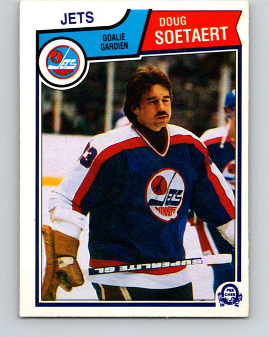 1983-84 O-Pee-Chee #391 Doug Soetaert  Winnipeg Jets  V28042