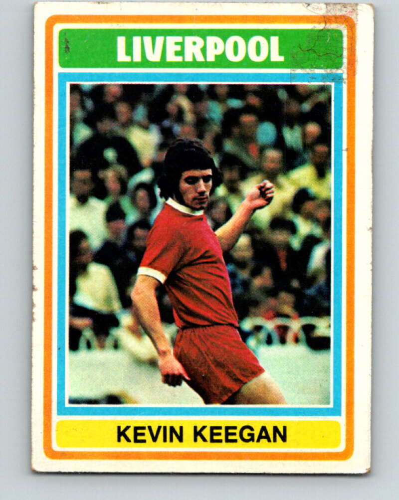 1976-77 Topps England Soccer Football #1 Kevin Keegan V28060