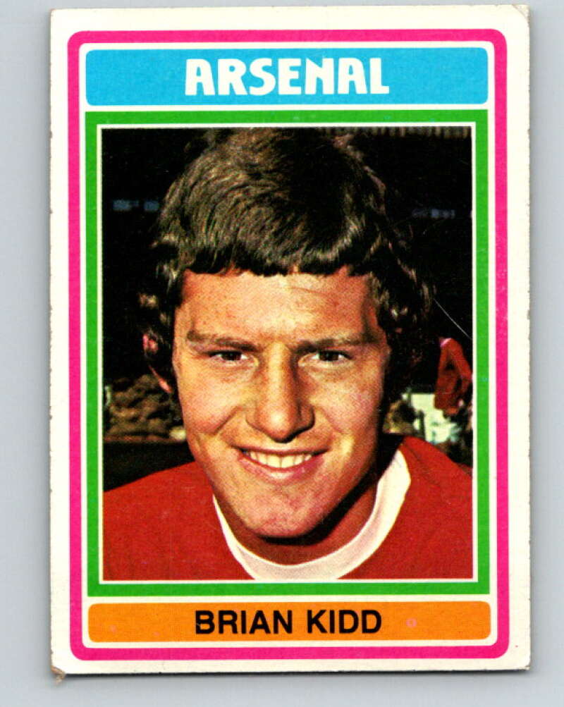 1976-77 Topps England Soccer Football #5 Brian Kidd V28065