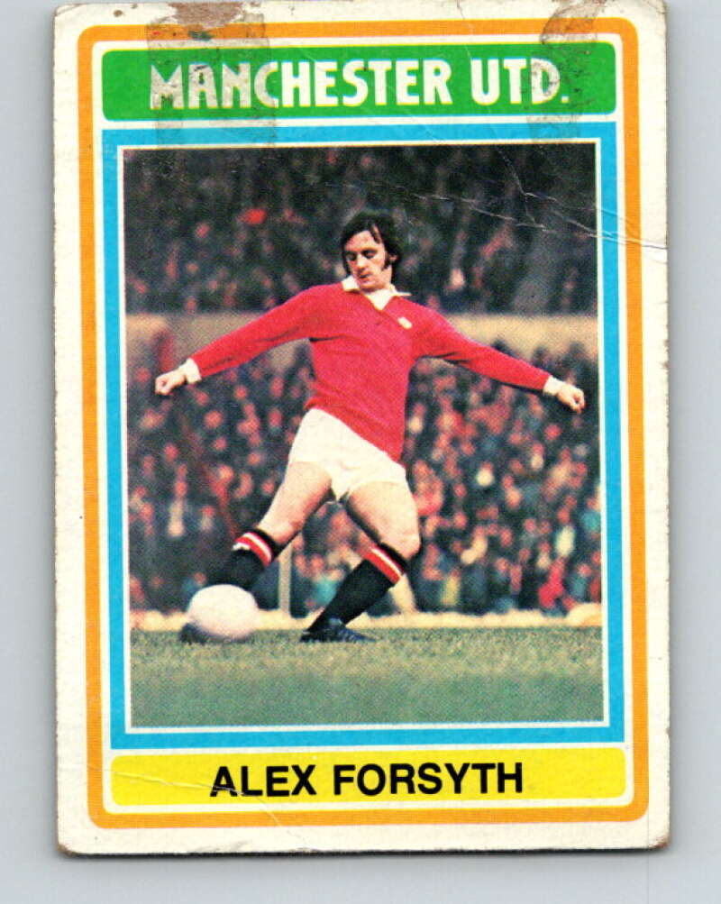 1976-77 Topps England Soccer Football #16 Alex Forsyth V28069
