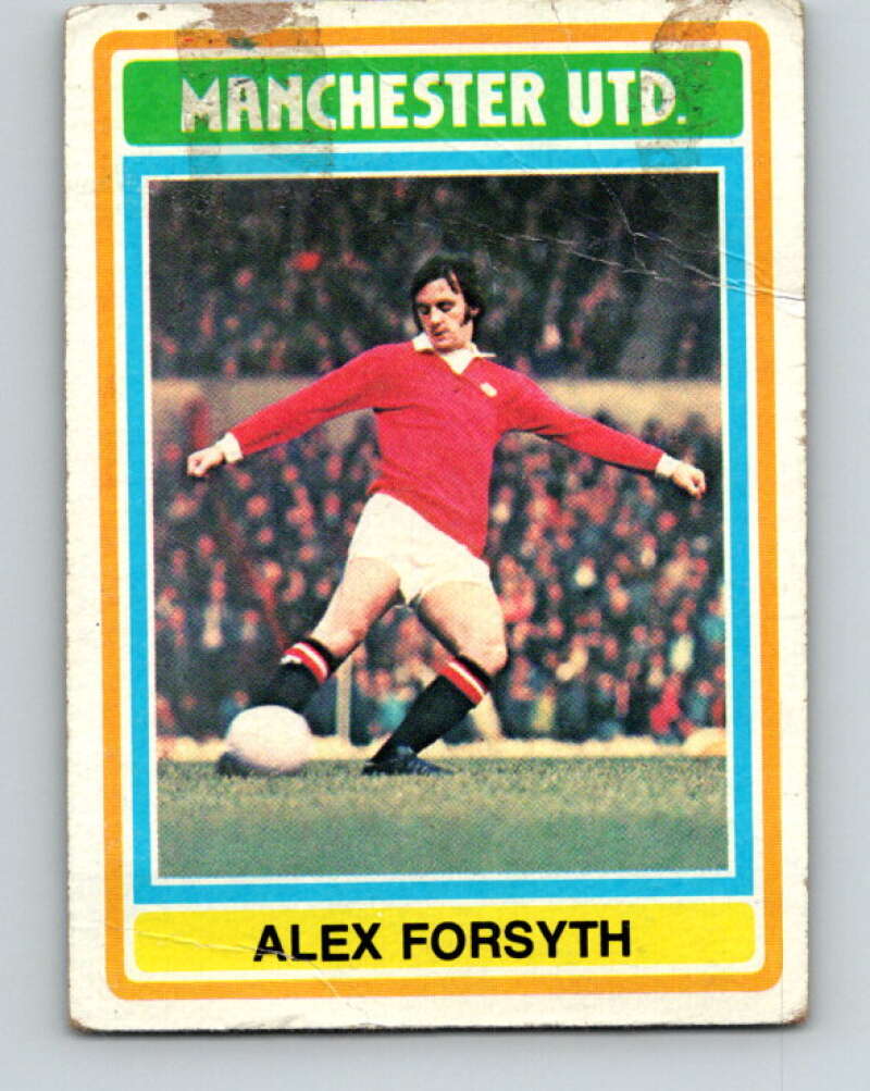 1976-77 Topps England Soccer Football #16 Alex Forsyth   V28069
