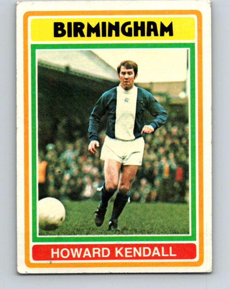 1976-77 Topps England Soccer Football #20 Howard Kendall V28073