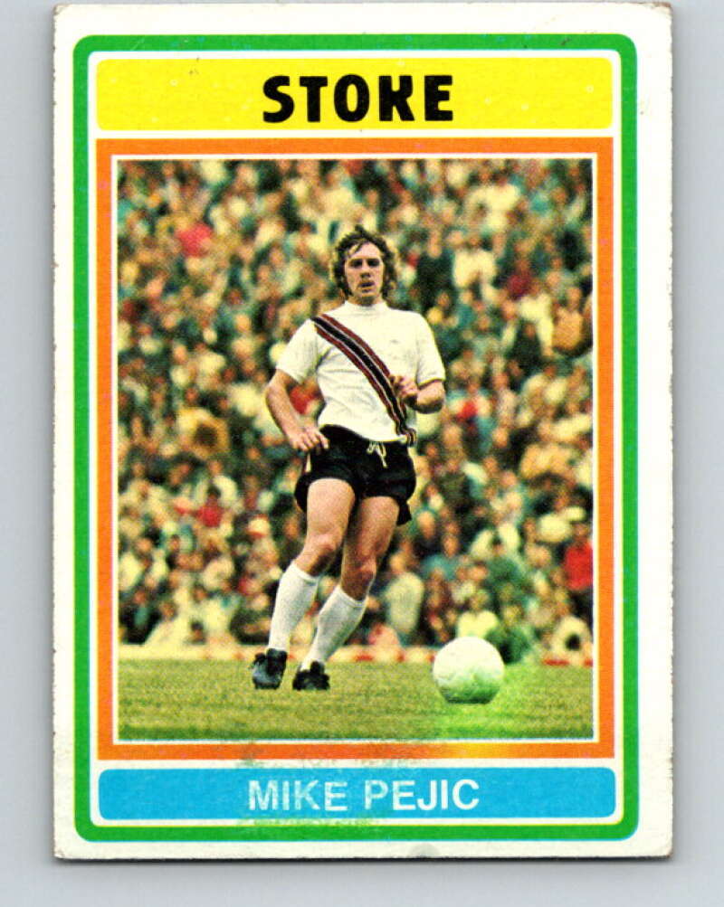 1976-77 Topps England Soccer Football #28 Mike Pejic V28079