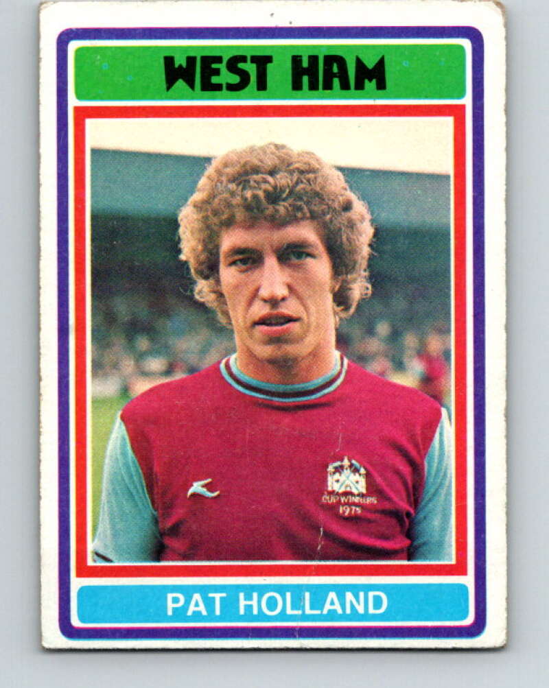 1976-77 Topps England Soccer Football #29 Pat Holland V28080