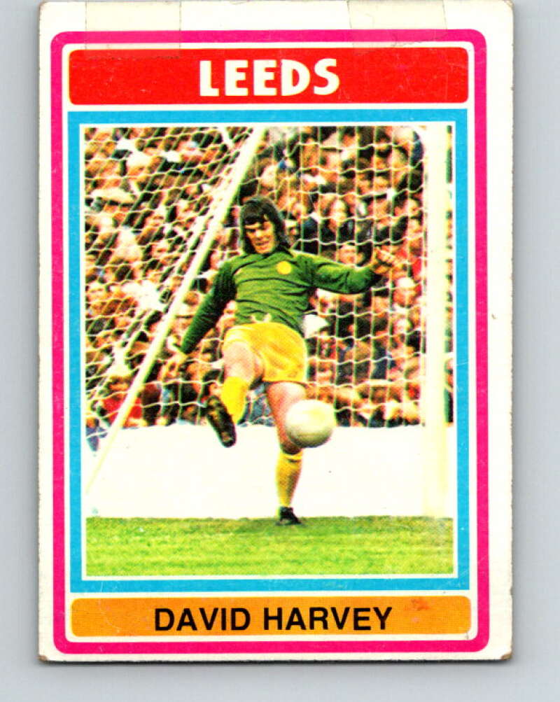 1976-77 Topps England Soccer Football #45 David Harvey V28091
