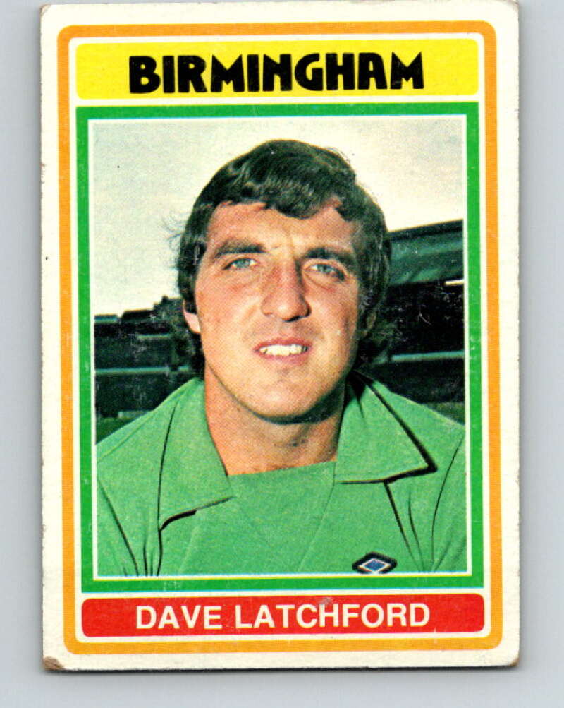1976-77 Topps England Soccer Football #49 Dave Latchford V28093