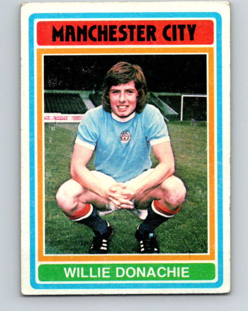 1976-77 Topps England Soccer Football #50 Willie Donachie V28095