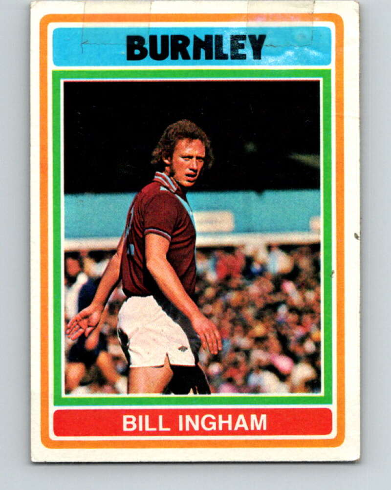 1976-77 Topps England Soccer Football #63 Bill Ingham V28105
