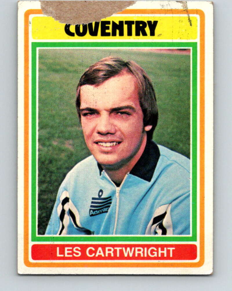 1976-77 Topps England Soccer Football #69 Les Cartwright V28109