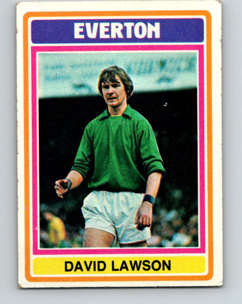 1976-77 Topps England Soccer Football #77 David Lawson V28118