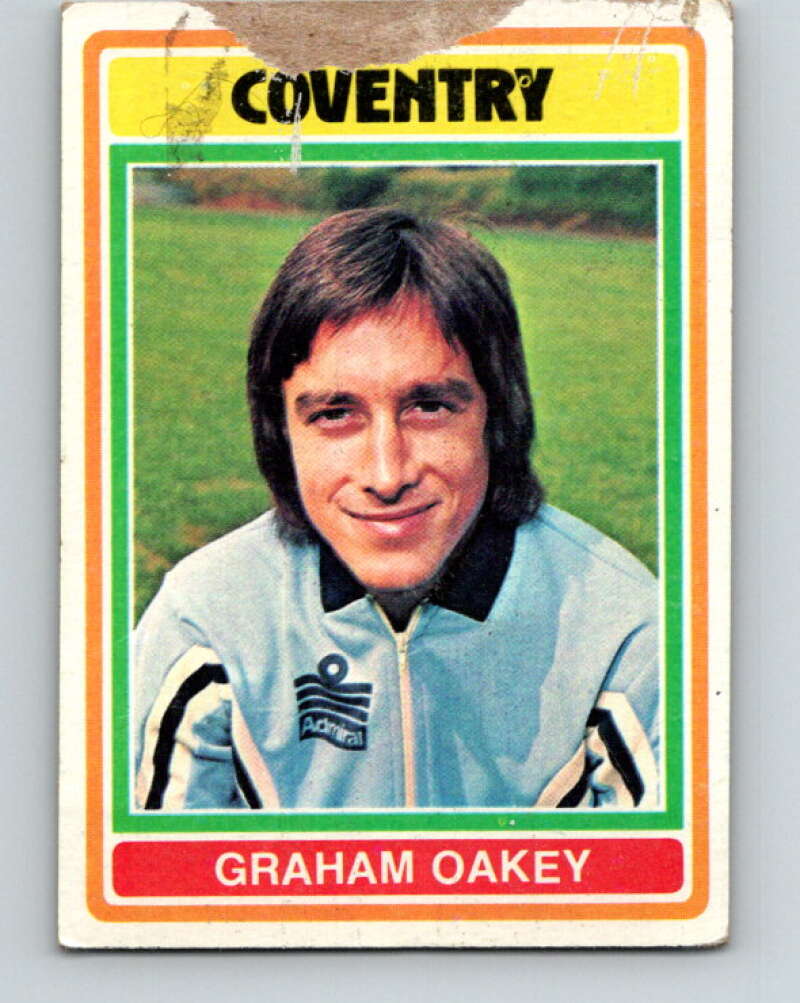 1976-77 Topps England Soccer Football #81 Graham Oakey V28119