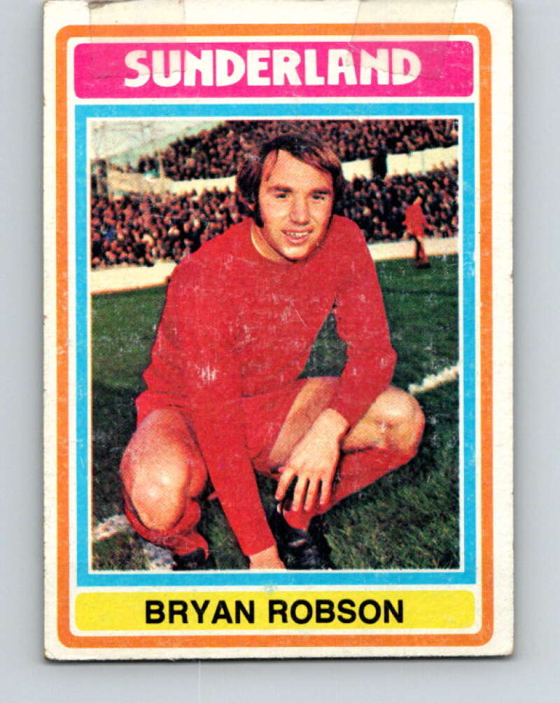1976-77 Topps England Soccer Football #85 Bryan Robson V28120