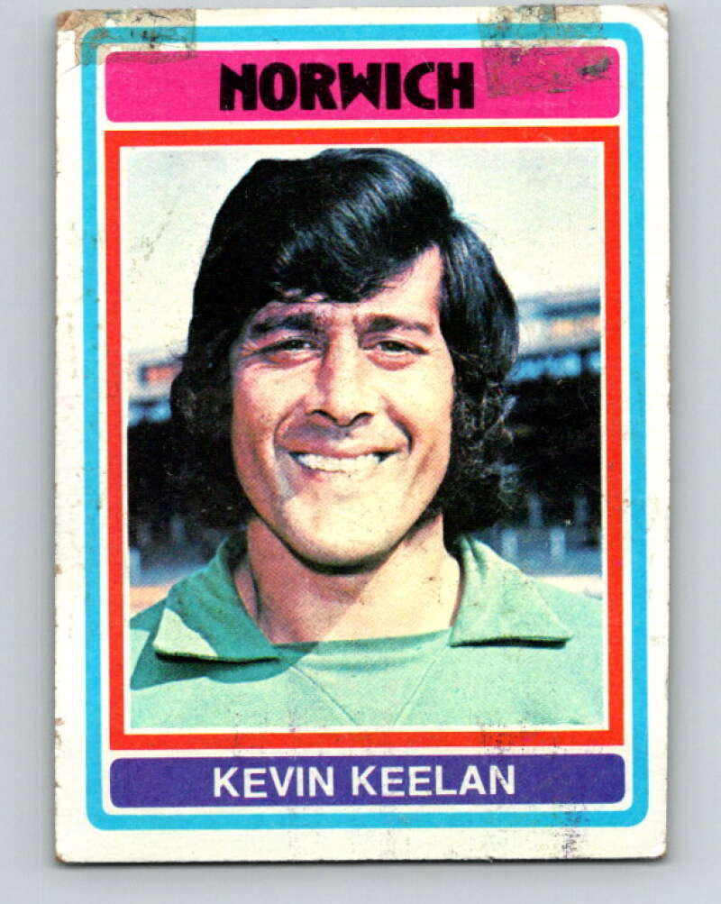 1976-77 Topps England Soccer Football #91 Kevin Keelan V28123