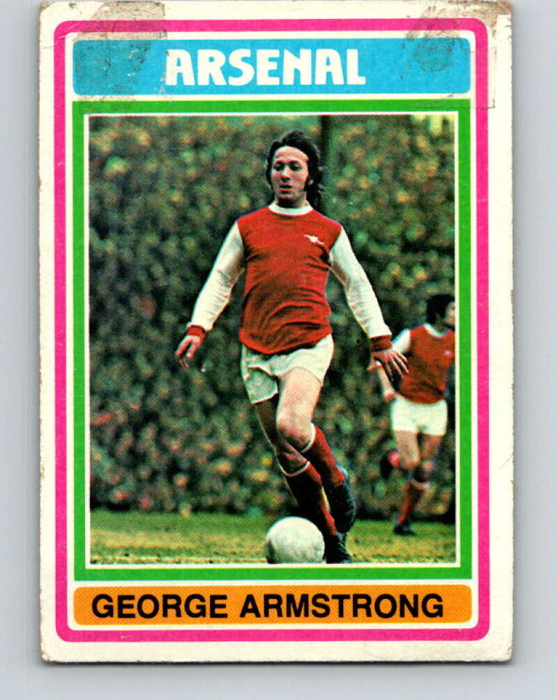 1976-77 Topps England Soccer Football #98 George Armstrong V28127
