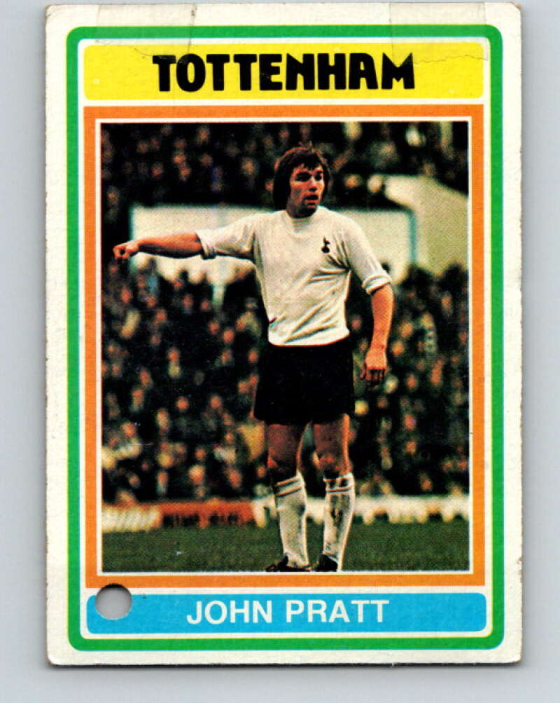 1976-77 Topps England Soccer Football #108 John Pratt V28133