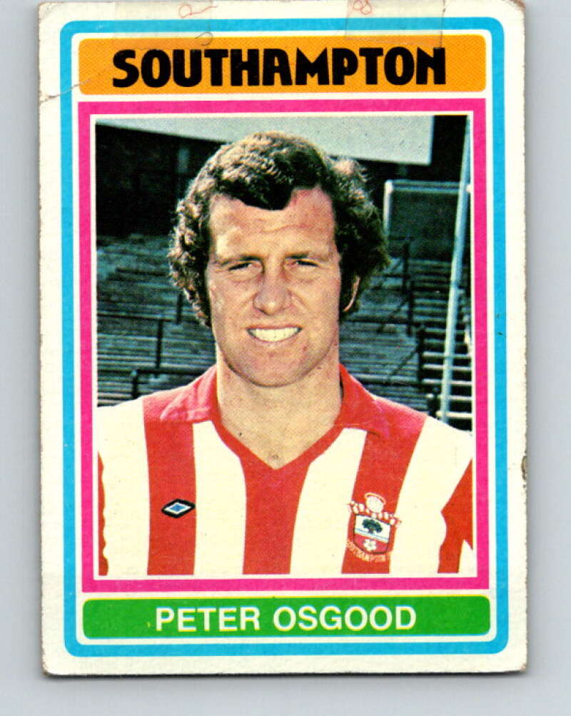 1976-77 Topps England Soccer Football #110 Peter Osgood V28134