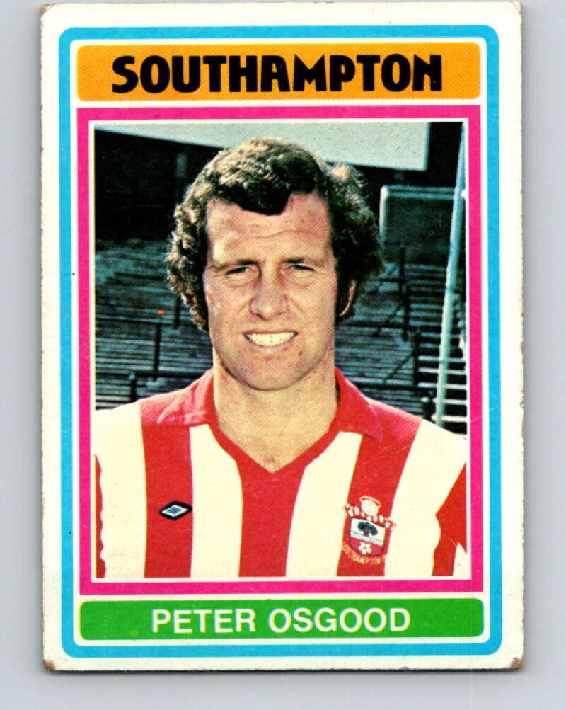 1976-77 Topps England Soccer Football #110 Peter Osgood V28135