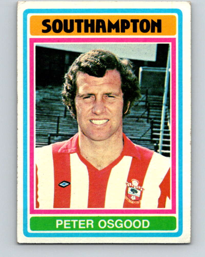 1976-77 Topps England Soccer Football #110 Peter Osgood V28136