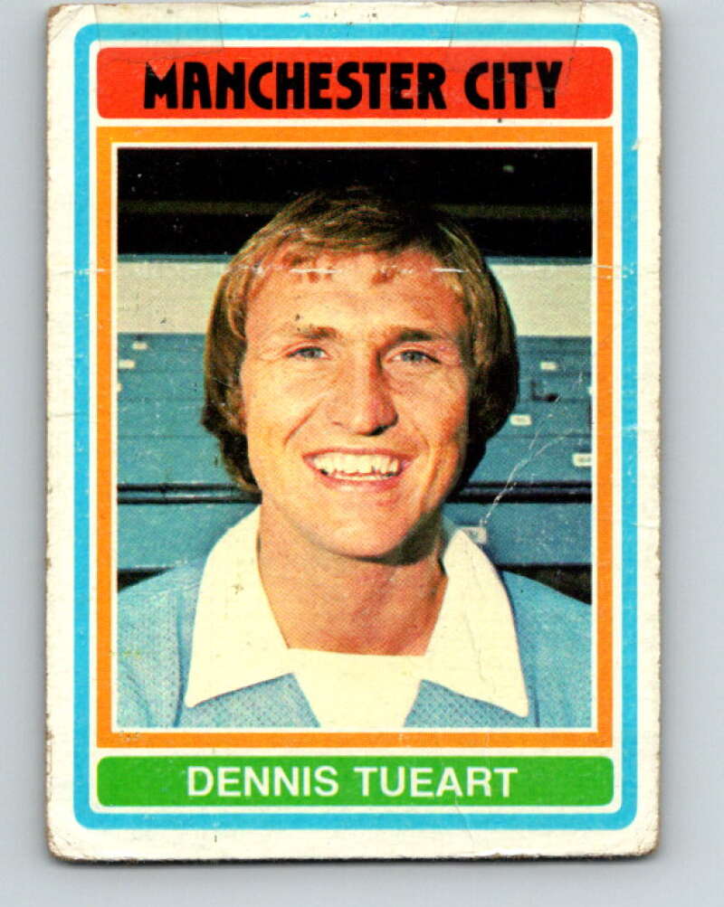 1976-77 Topps England Soccer Football #112 Dennis Tueart V28137