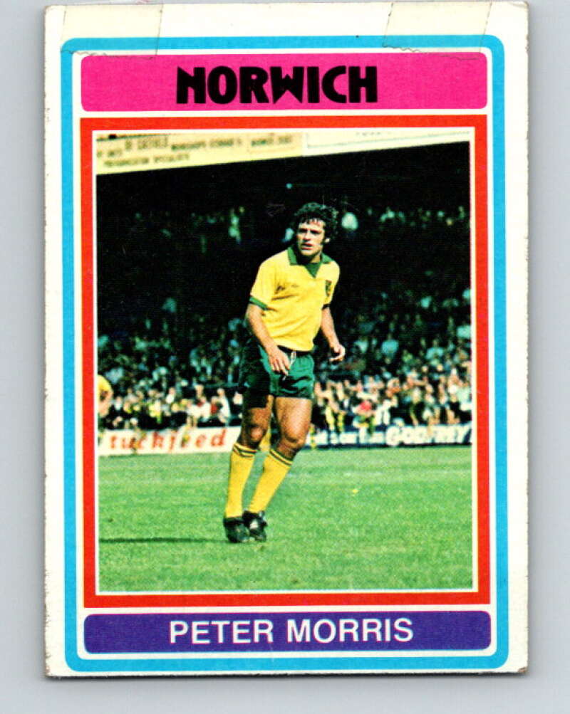 1976-77 Topps England Soccer Football #117 Peter Morris V28141